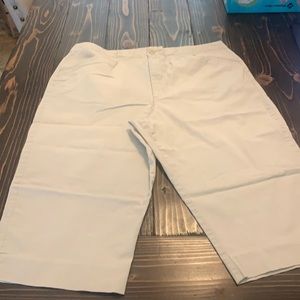 Light tan capris